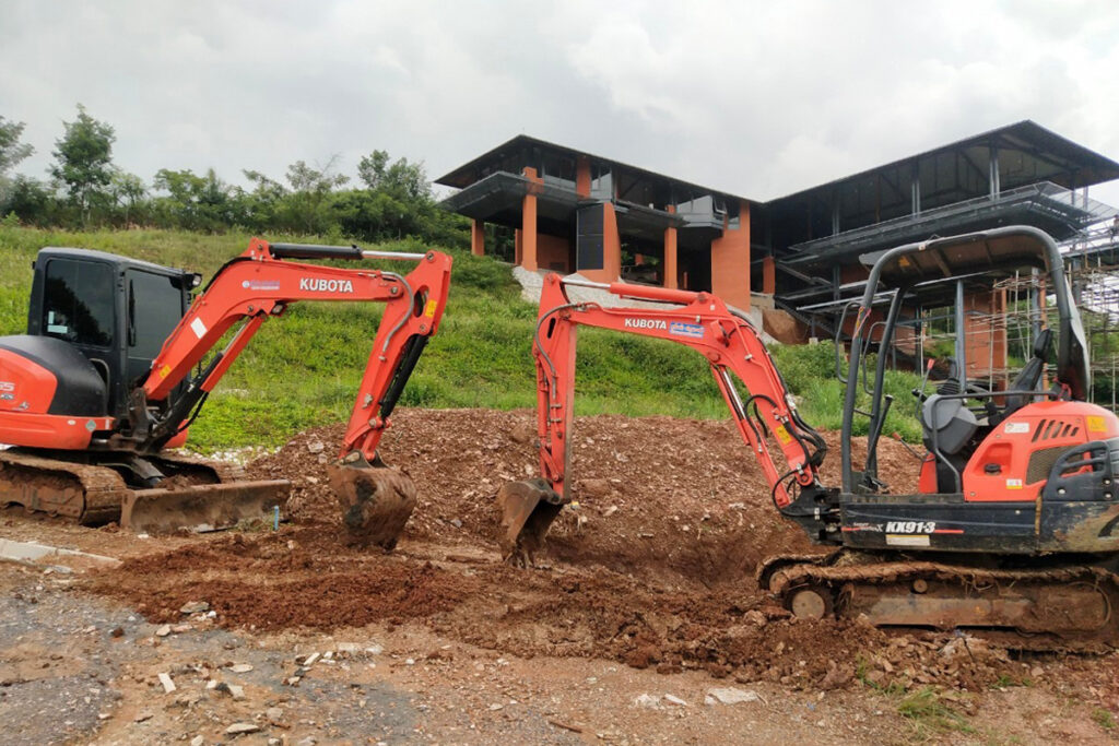 รถขุดเล็กเชียงใหม่